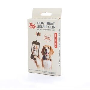 Kikkerland Dog Treat Selfie Clip, NWT